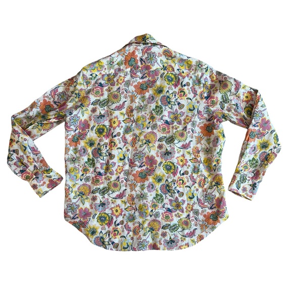 NWT Frank & Eileen Floral Eileen Relaxed Button-up Shirt - Picture 4 of 7